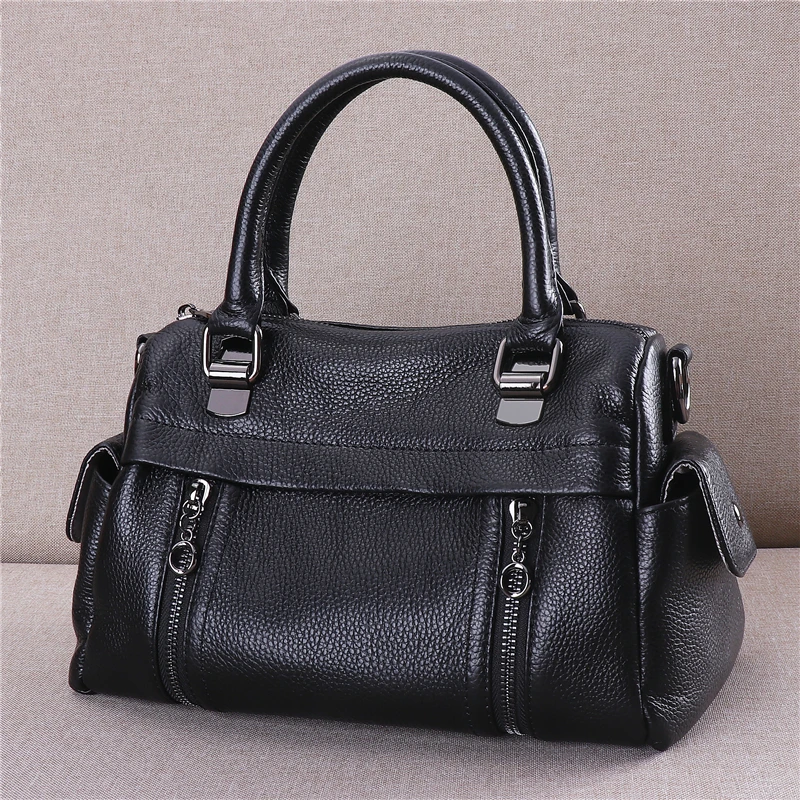 

Genuine Leather Women Shoulder Bag 2021 NEW Female Leather Totes Bag Luxury Women Leather Handbag Brand Designer