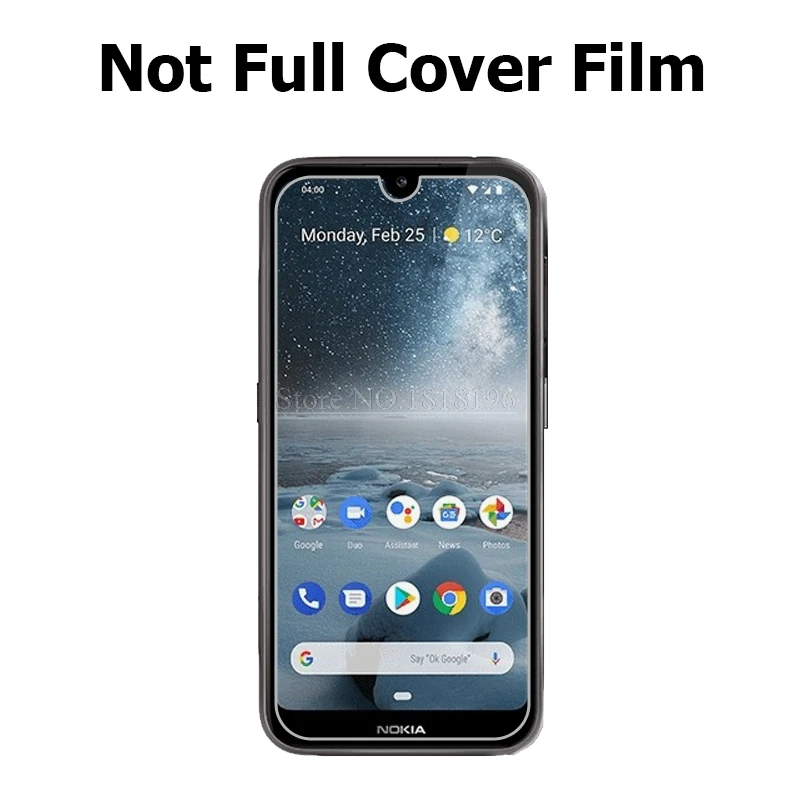 Мягкий защитный чехол для телефона Coque Nokia 4 2 задняя крышка силиконовый 9H 2.5D
