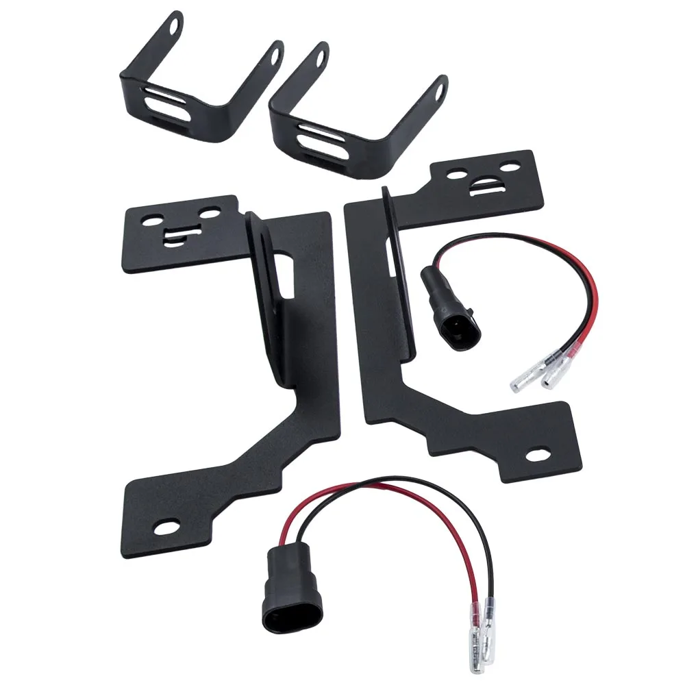 

Fit 2003-2009 for Dodge RAM 2500/3500 3" Cube 24W LED Fog Light Bracket plug N play Kit