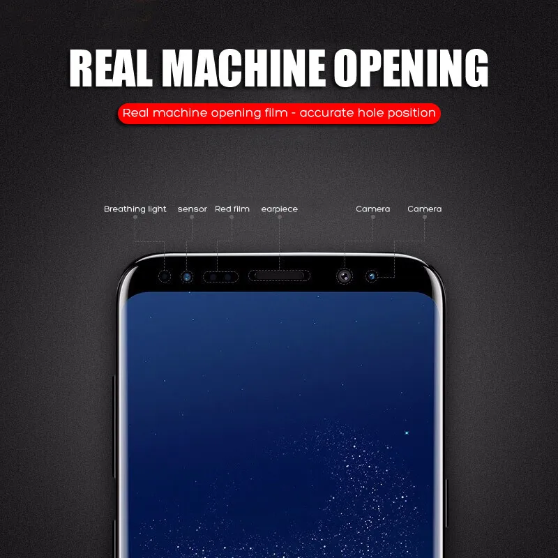 500D полностью изогнутое закаленное стекло для samsung Galaxy S9 S8 Plus Note 9 8 Защитная пленка для экрана на samsung S7 S6 Edge S9