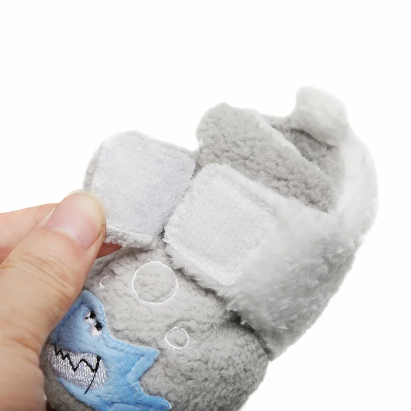 

Winter Boys And Girls Boots Cartoon Anime Plush Warm Toddler Baby Shoes Comforts Infant 0-18 Months