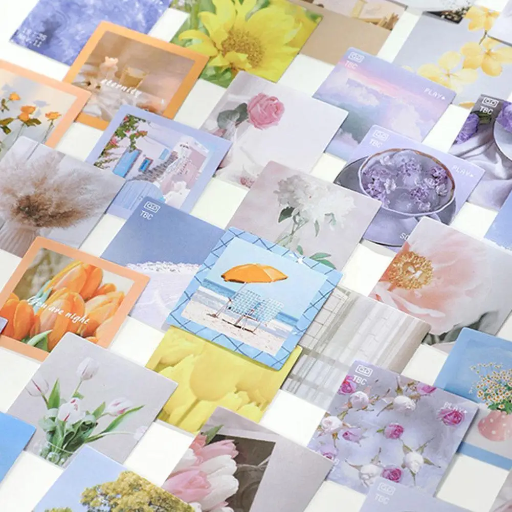 

Material Decorative Stickers Flower Blooming Still Fresh Series Flowers Material Hand Stickers Account Yingying Decorative J5C7