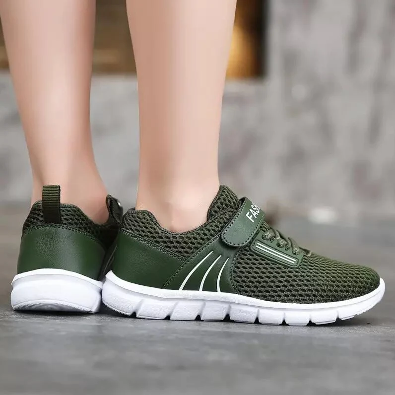 Обувь для бега мальчиков и девочек детская дышащая Нескользящая теннисная обувь