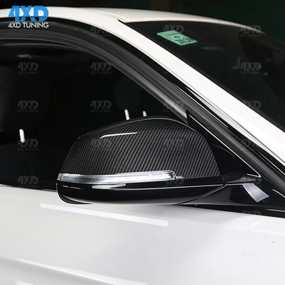 F87 M2 сухого карбонового зеркала стиль для BMW F30 F20 F32 F36 X1 E84 Зеркало заднего вида