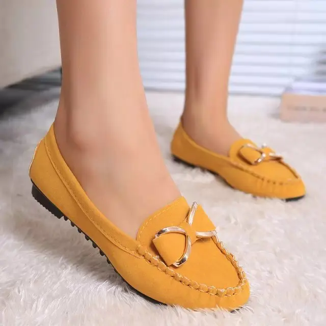 

2021 autumn new Doudou flat bottom casual single shoes butterfly women's shoes