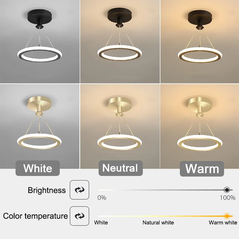 hot sale aisle lamp nordic modern led ceiling lamp bedroom corridor balcony living room ceiling lamp acrylic decor home lighting free global shipping