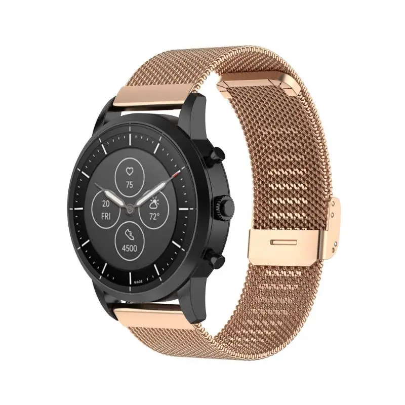 22 мм ремешок для наручных часов из сетчатого материала Samsung Galaxy Watch /Huawei GT2e/Honor