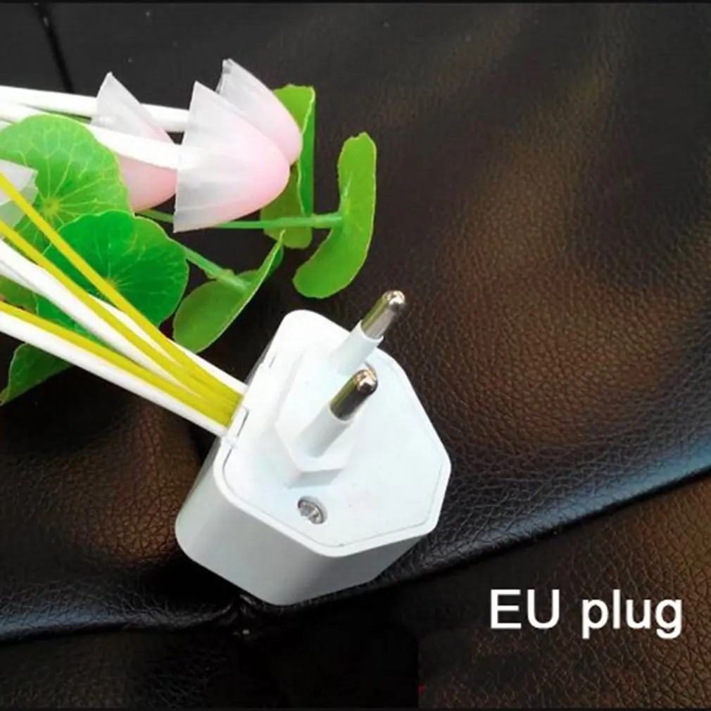 

Led Star Colorful Lotus Leaf Mushroom Lamp Night Light Creative Floodlight For Bedroom Bedside Bathroom