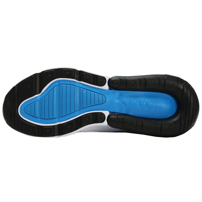 Оригинальные мужские кроссовки для бега Nike Air Max 270, удобные впитывающие Легкие дышащие кроссовки AH8050-110