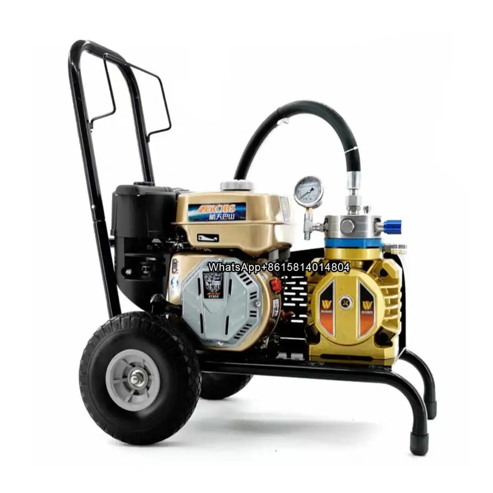 Безвоздушный опрыскиватель высокого давления латексная краска оборудование для