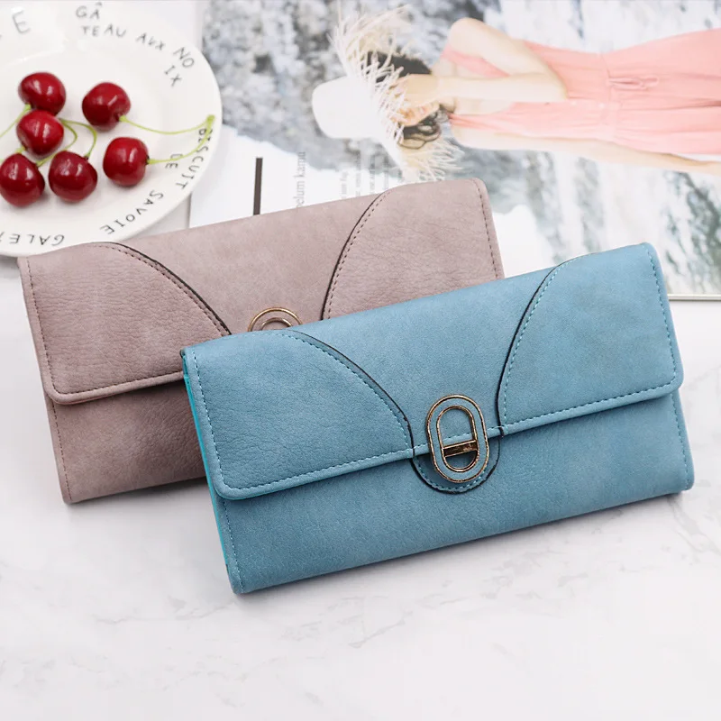Новинка Женский кошелек Корейская версия длинный клатч для нескольких карт