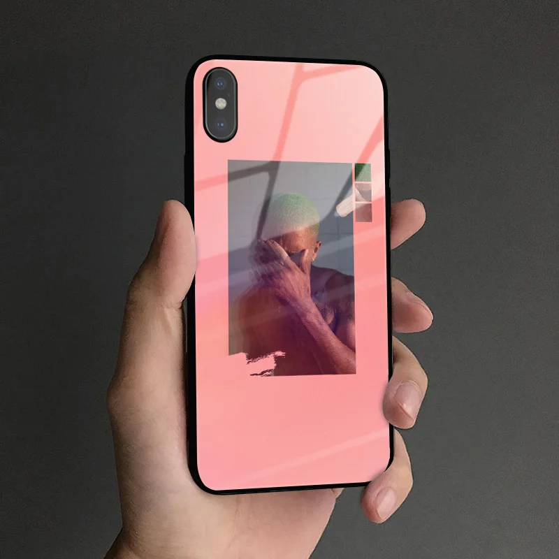 FRANK OCEAN Blonde RAPPER Coque чехол из закаленного стекла для телефона чехол для apple iPhone 6 6s 7 8 Plus X XR XS 11 Pro MAX