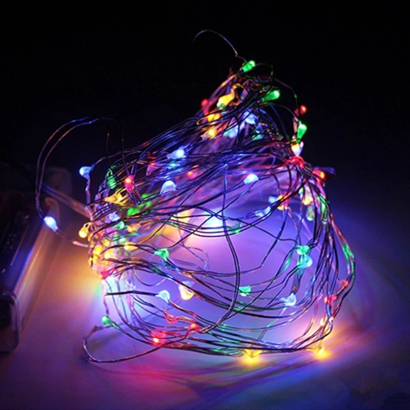 Год Navidad 10 м 100LED огни Рождественские украшения с рождественской елкой украшения для дома вечерние украшения Noel, Q