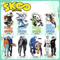 anime sk8 the infinity acrylic action figure stand model cosplay character reki miya plate desk decor