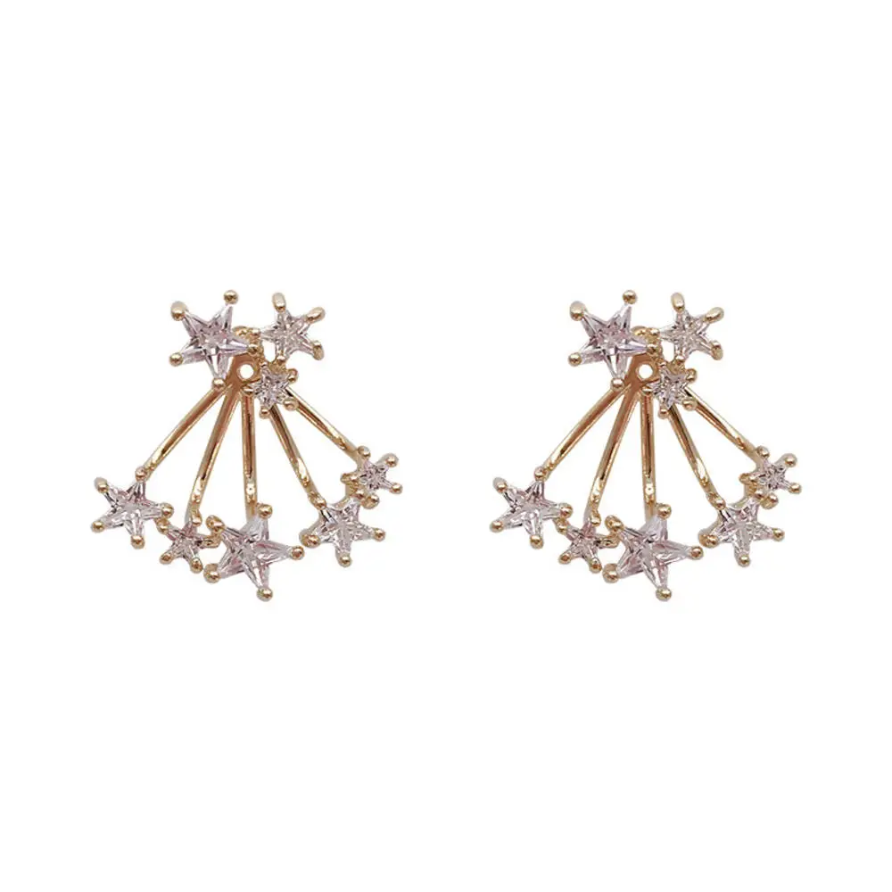 

Zircon Ear Studs Needle Star Zircon Ear Studs