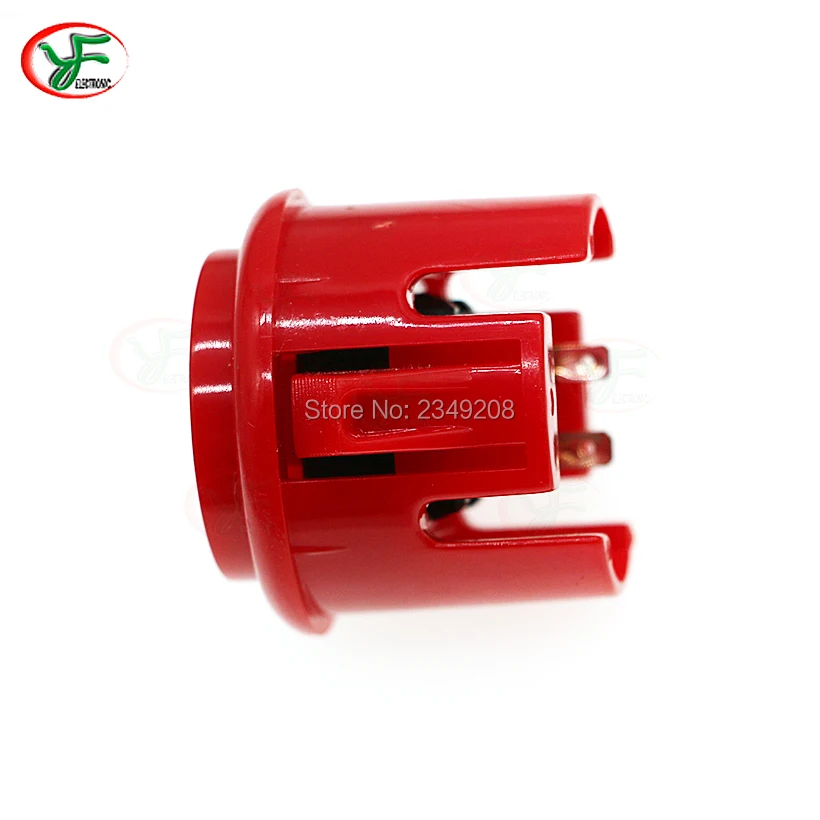 1PC BAOLIAN 24мм и 30мм Кнопка с встроенным микропереключателем Копия джойстика Sanwa для самостоятельной сборки набора аркадного старта.