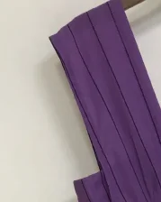 

2020 Summer New Product Striped Color Matching Single-breasted Women's Dress