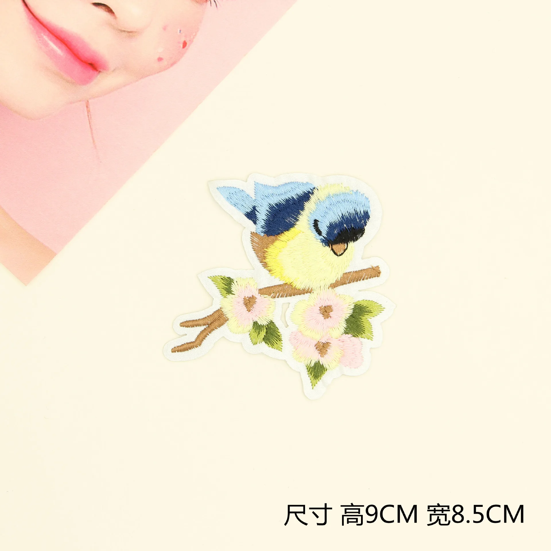 Патчи с вышивкой птицами для одежды аппликация вышивки животных аксессуары брюк