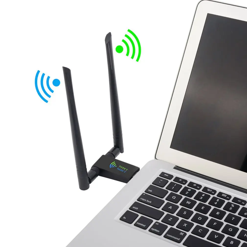 

USB Wireless Network Card Wireless Network Transmitter Adapter M11200S-1200M Driver-free Dual-frequency 5GHZ