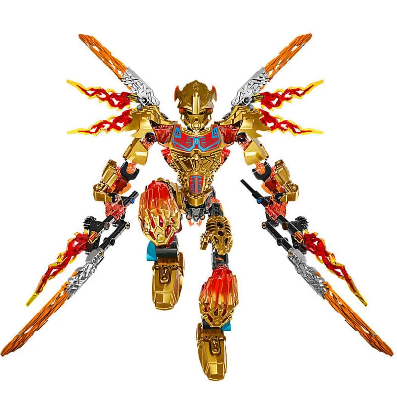 

NEW Bionicle Mask of Light Bionicle Lewa Jungle Keeper of the Grove Building Block Compatible with Hero Factory Model Bricks Toy