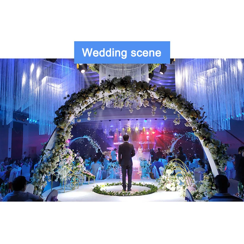 

Colors LED Light Bulbs Dimmable Color Changing Light Bulbs with Remote Control Decorative Lights for Stage Party TP-Hot