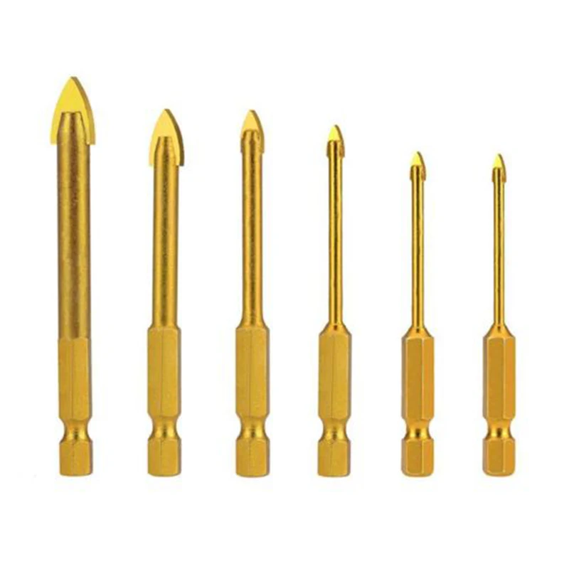

Spear Carbide Tip Ceramic Tile & Glass Drill Bits Hole Cutter 3/4/5/6/8/10mm