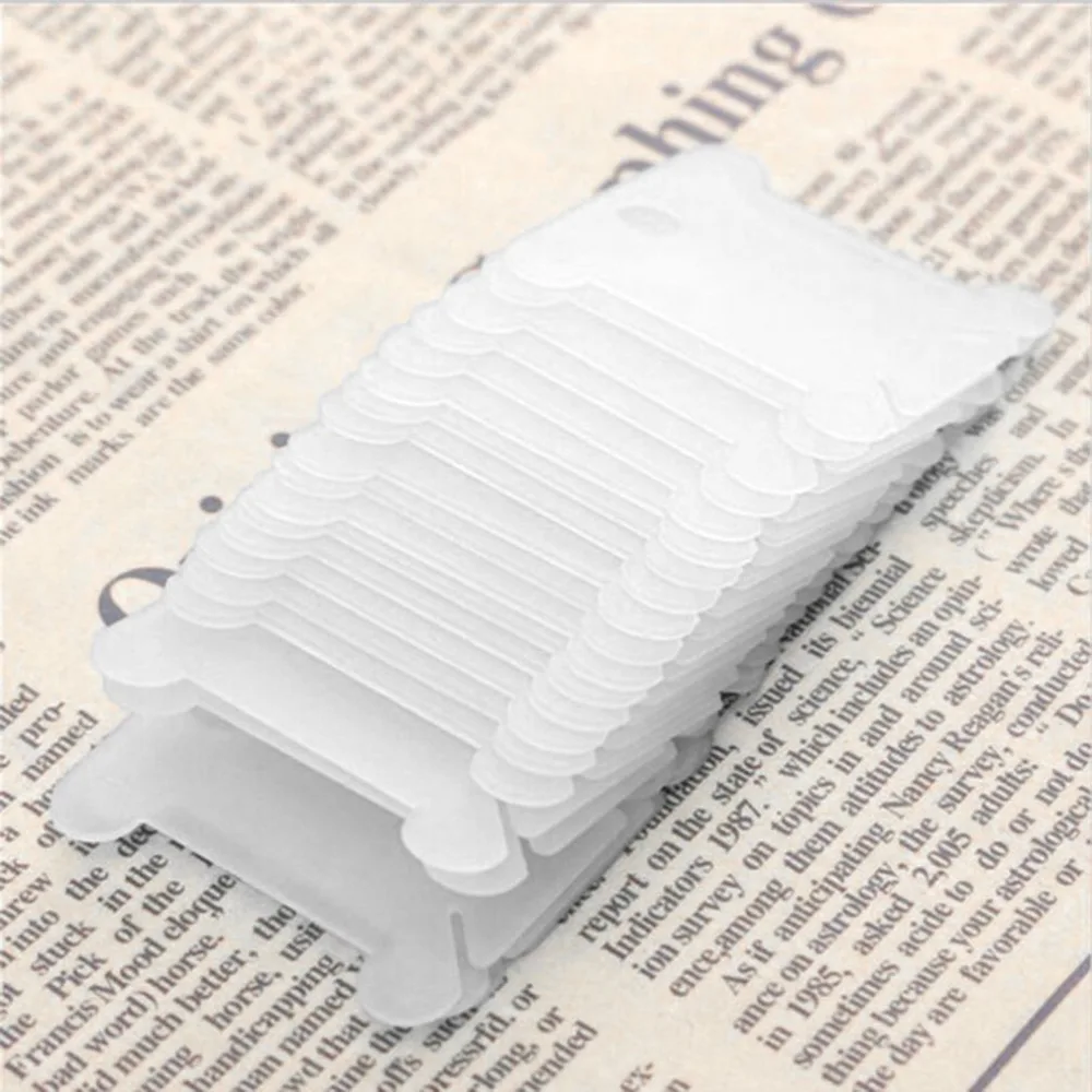 100 шт. Пластик крест стежка швейная инструмент обмотки доска проволочный хомут