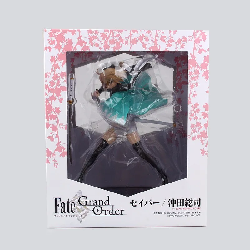

21cm Anime Fate Stay Night Fate KOHA-ACE Sakura Saber Okita Souji PVC Action Figure Model Doll Toys