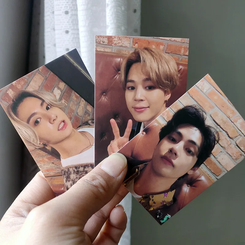 Оптовая продажа Kpop Новинка селфи Bangtan Boys Фотокарточка ЛОМО карточка открытка