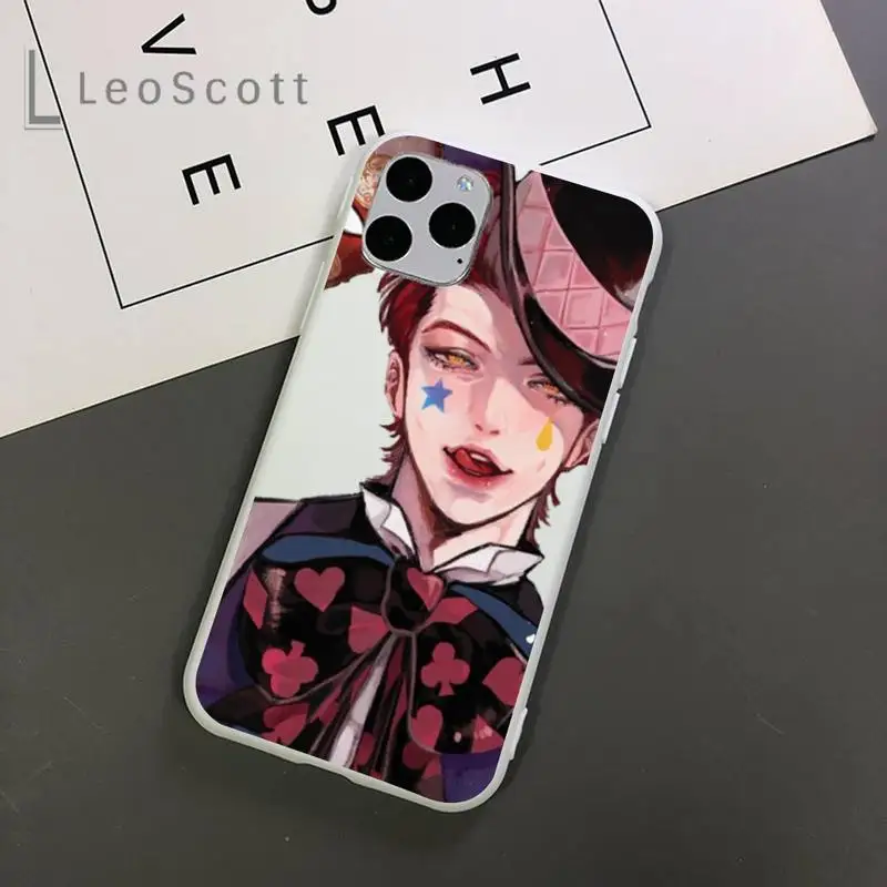 

Hisoka Anime Hunter X hunter Phone Case Candy Color for iPhone 11 12 mini pro XS MAX 8 7 6 6S Plus X 5S SE 2020 XR
