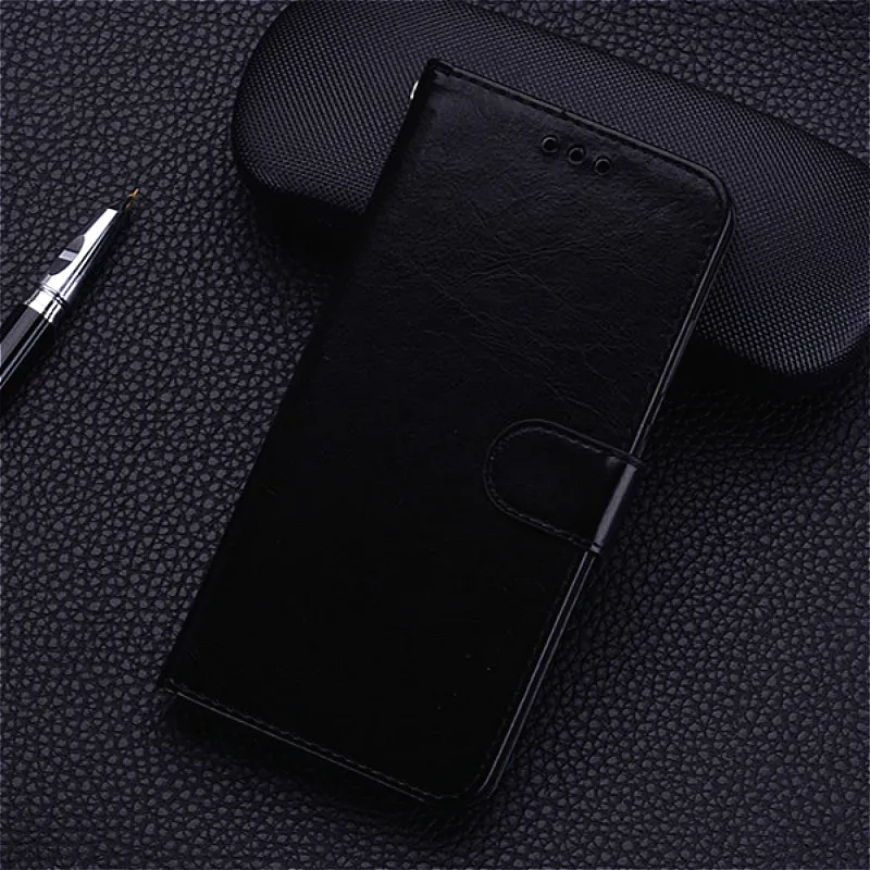 Black Роскошный флип-чехол для Xiaomi redmi 5 Plus xiomi redmi 5, мягкий чехол-кошелек для Xiaomi redmi 5 redmi 5 Plus 5,99 чехол для телефона Fundas - Цвет: Black