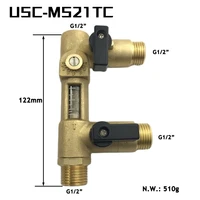 g12 usc ms21tc mechanical flow meter direct reading 2 8lmin spring flowmeter brass flow reader balancing valve