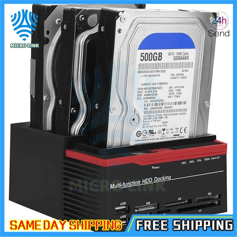 Все в 1 USB 3 0 к SATA внешний высокоскоростной Картридер для жесткого диска