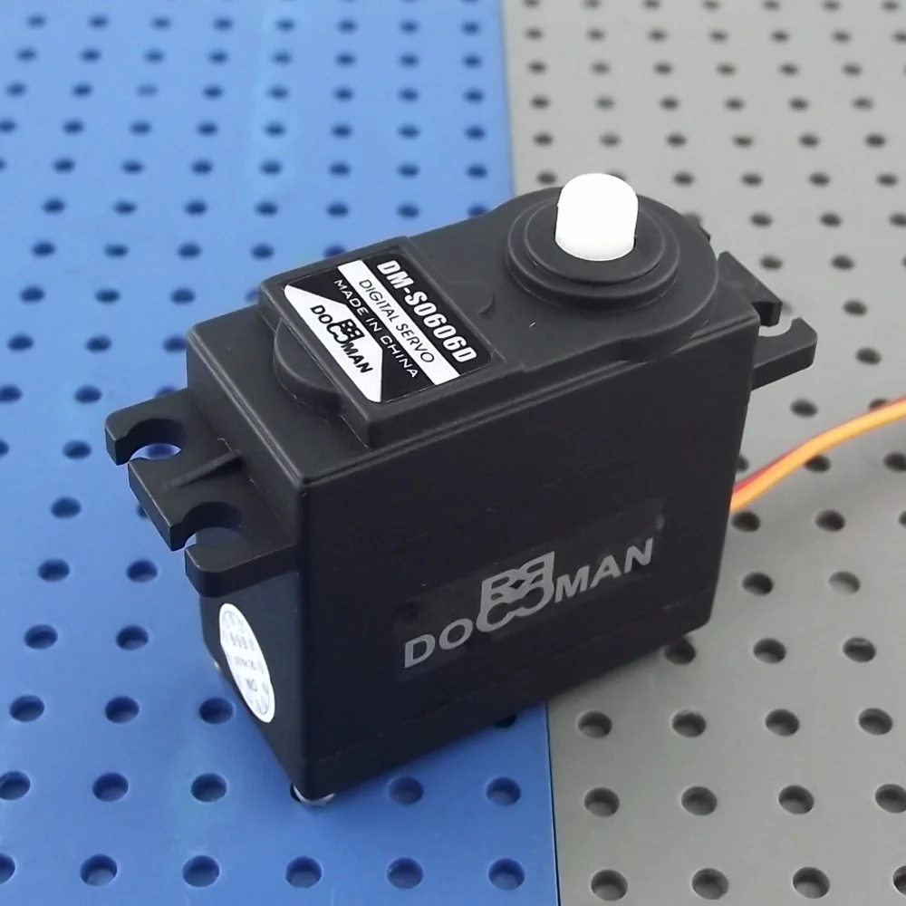 DOMAN RC DM S0606D 40g/0 14 s/5 5 кг. См пластиковая Шестерня 360 градусов непрерывное вращение