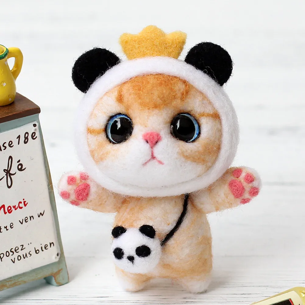 Набор для шитья кукол сделай сам посылка из войлока шерстяной войлочный набор