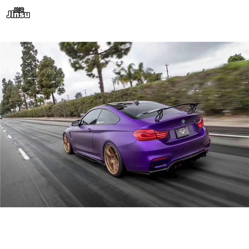 Задний спойлер Vorsteiner из углеродного волокна для багажника BMW F82 M4 GTS 2014-2018 F87 M2 F80 M3