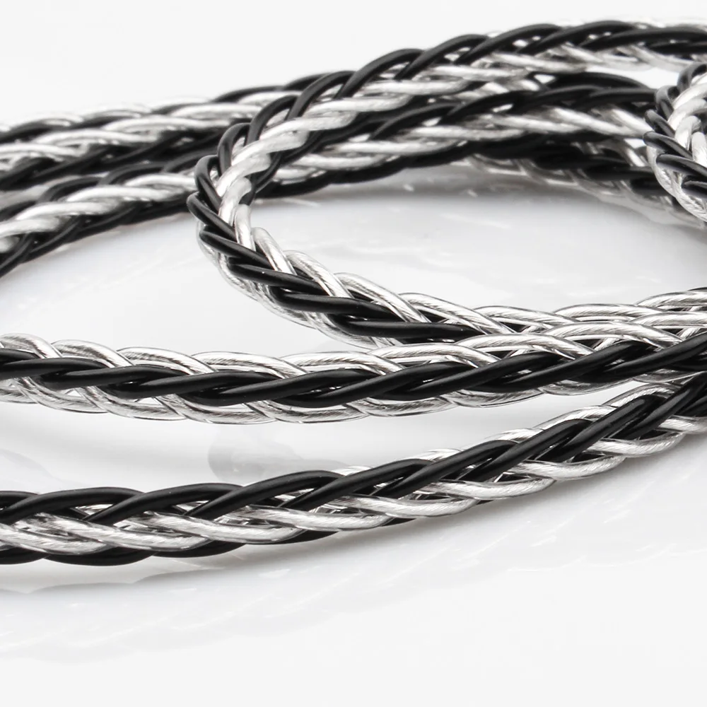 Кабель TRN из меди и серебра гибридный плетеный кабель 2 5/3 5 мм Балансирующий