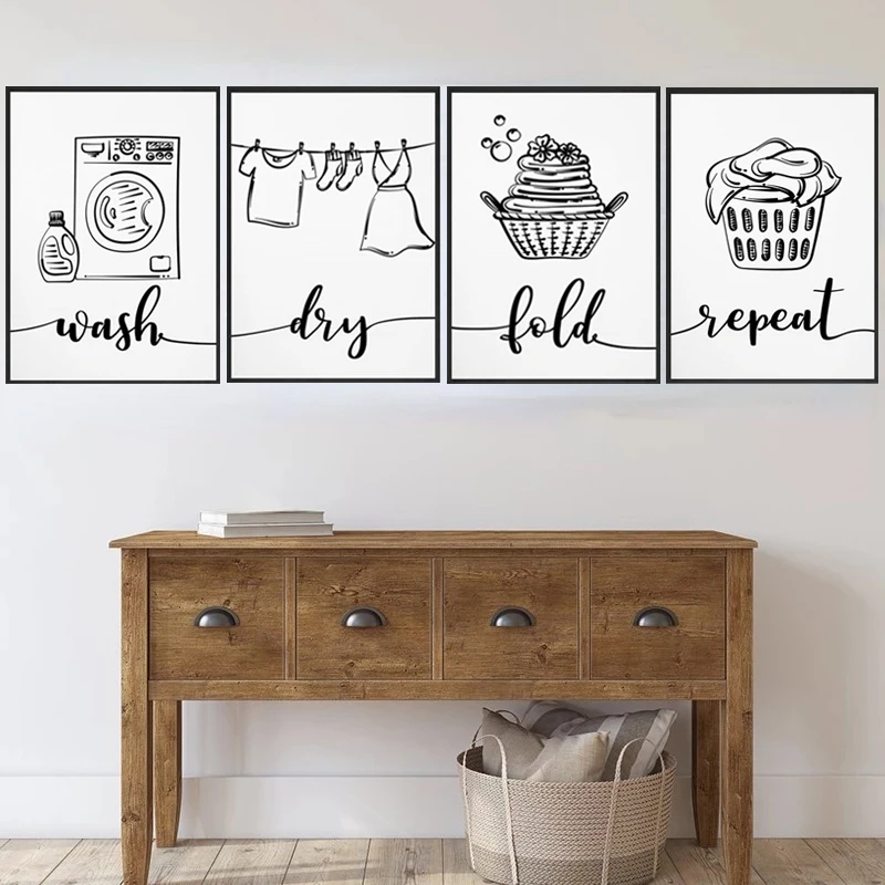 

Настенная картина «стирка сухой» с повторяющимися фотографиями