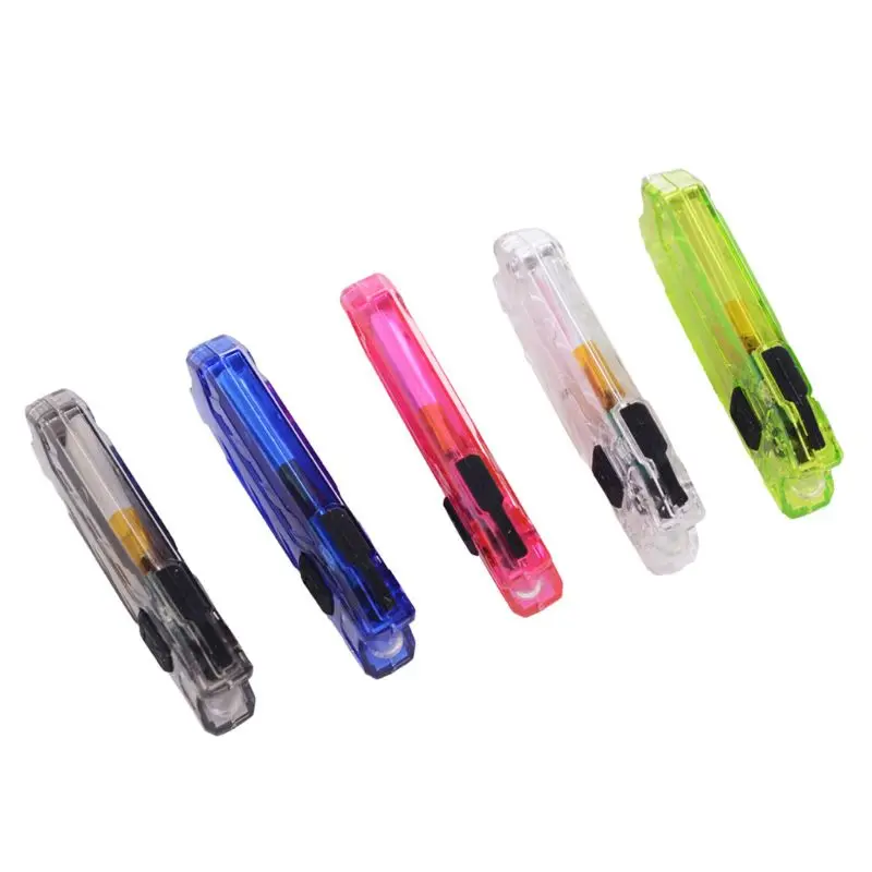 

Mini LED Keychain Flashlight Electric Torch Portable USB Charging Rechargeable 45LM 2 Modes Tube Camping Night Reading
