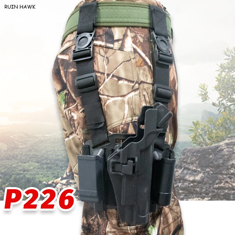 

Tactical Leggings Gun Holster Sig Sauer P226 Accessories for Hunting Without Flashlight Hunting and Equipment Real Firearms Case