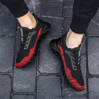 mens sports fashion shoes breathable sneakers men chunky flying woven mens trainers new shockproof platform sneakers masculino