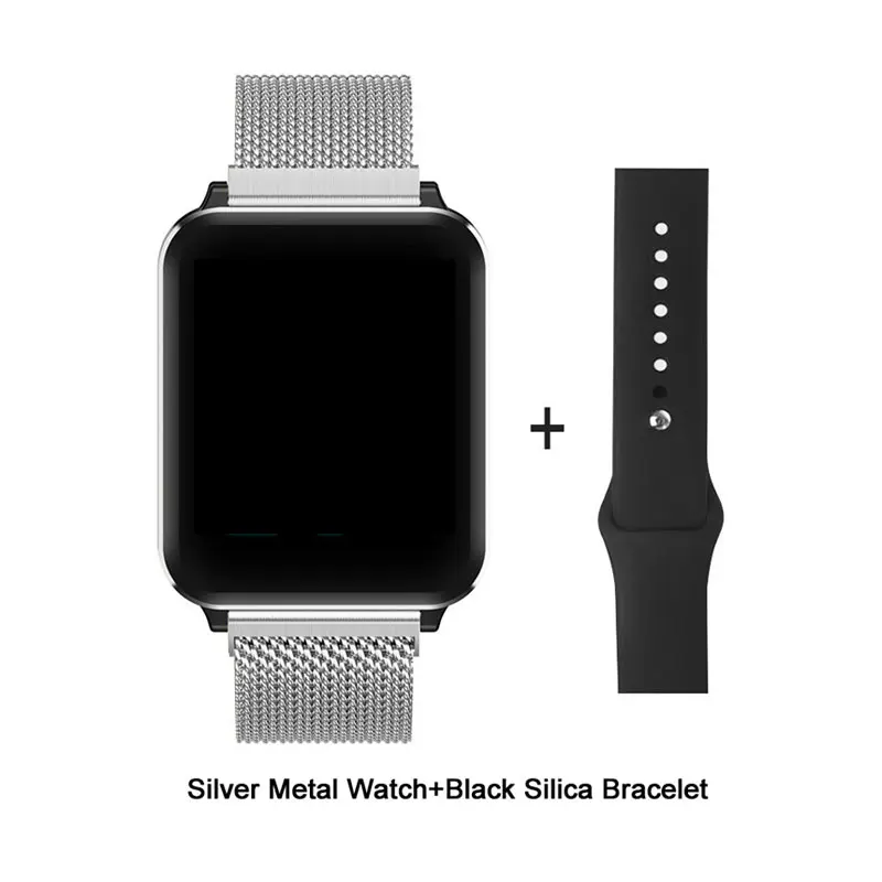 Silver 2 VERYFiTEK AW6 Смарт-часы для женщин и мужчин водонепроницаемый фитнес-трекер пульсометр Монитор артериального давления Smartwatch PK P68 P70 P80 B57 - Цвет: Silver 2