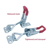 198lbs 150kg adjustable toolbox case metal toggle latch catch clasp quick release clamp anti slip push pull clamp tools1