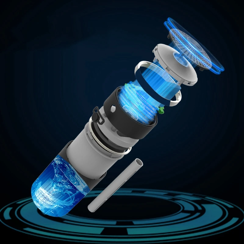

230Ml Portable Humidifier, Car Humidifier with 7 Color LED Night Light ,Cool Mist Humidifier
