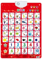 alphabet music 1 10 numbers learning baby sound wall chart read card book early educational enlightenment electronic toy for kid