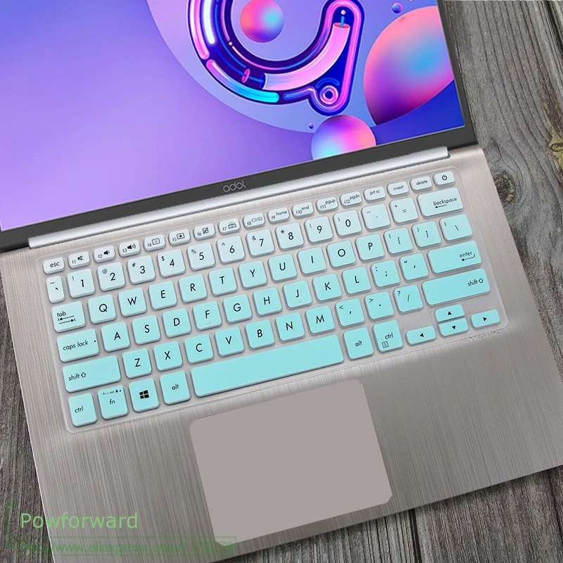 fademint Для ASUS Vivobook 14 X412UA x412fl X412f x412fj x412DA x412ub X412 X412U силиконовая клавиатура для ноутбука защитная накладка для телефона с диагональю 14 дюймов - Цвет: fademint