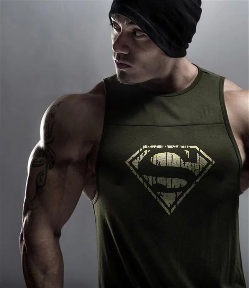 Новинка 2019 тренировочные хлопковые мужские майки для спортзала модные