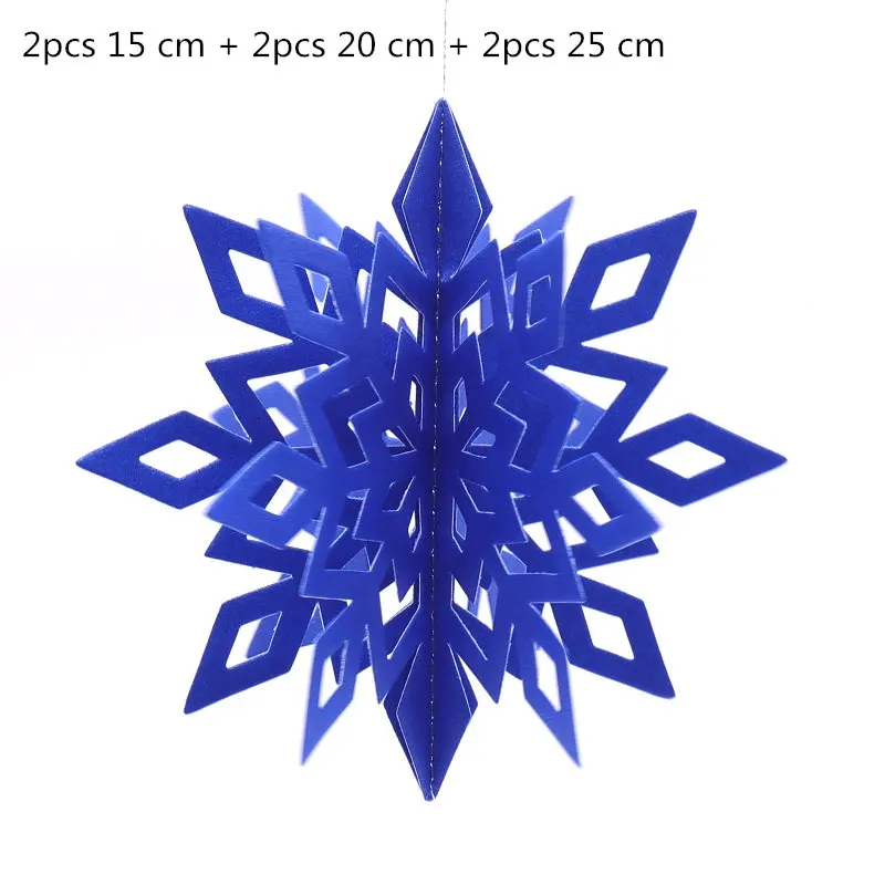 Dark blue Гирлянды светодиодные огни свадебные украшения Рождественская елка кулон DIY висячие орнамент торжества на дни рождения, особые события вечерние домашний декор - Цвет: Dark blue