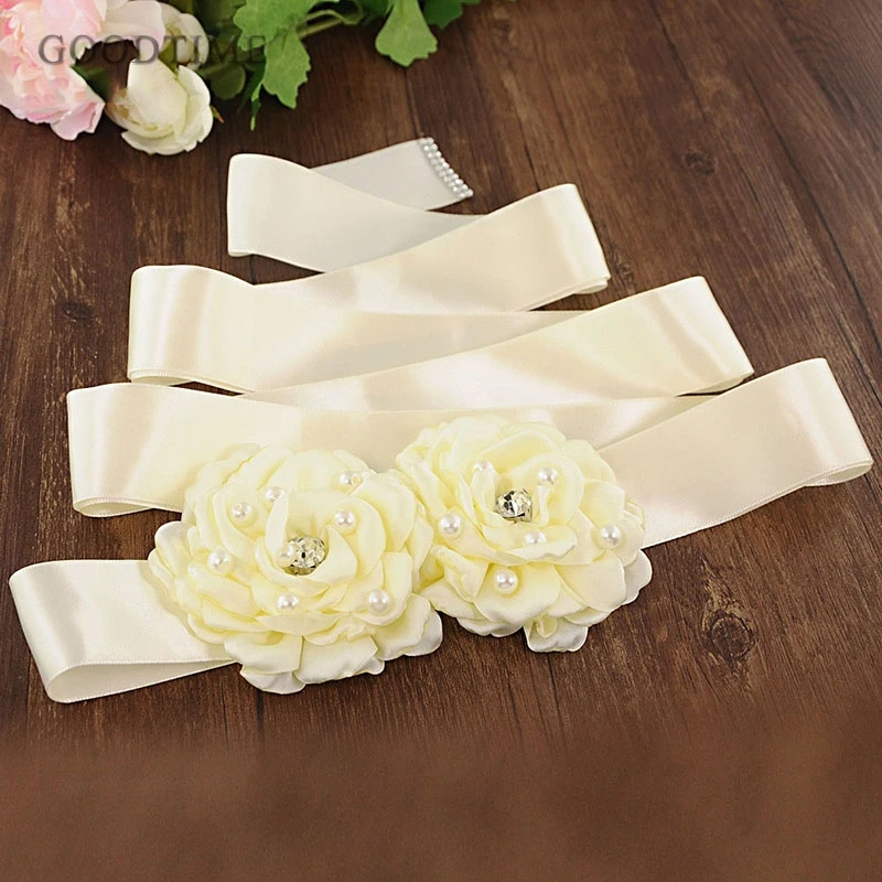 Женский винтажный пояс для свадебного платья стразы Цветочный Пояс