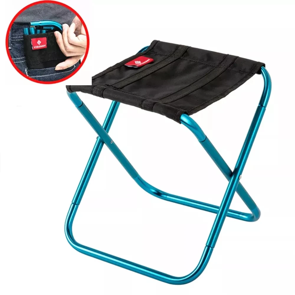 

Folding Camping Chair Mini Potable Beach Fishing Chairs Lightweight Small Stool for Train Travel Picnic Seat Outdoor Furniture